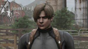 GTA 5 Player Mod: Leon S. Kennedy – Resident Evil 4 HD Version With Tactic Outfit + Classic Jacket – Add-On PED Replace (Featured)