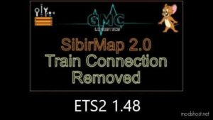 Sibirmap 2 Train Connection Removed for Euro Truck Simulator 2