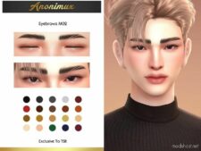 Eyebrows M02 for Sims 4