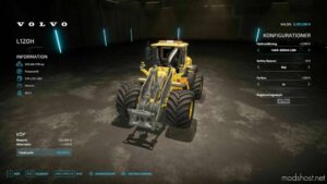 FS22 Volvo Forklift Mod: 120-L200 Packet (Image #4)