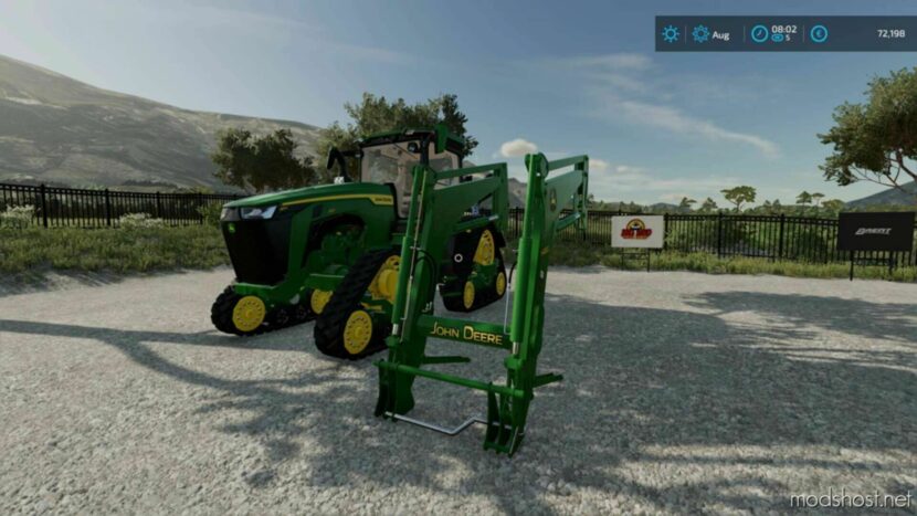 John Deere 8RX Loader Edit for Farming Simulator 22