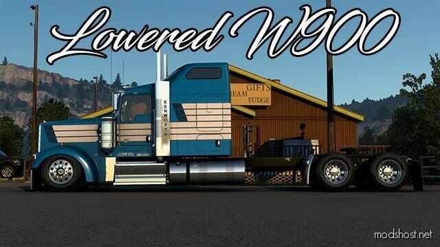 Lowered Chassis For W900 [1.48] for American Truck Simulator