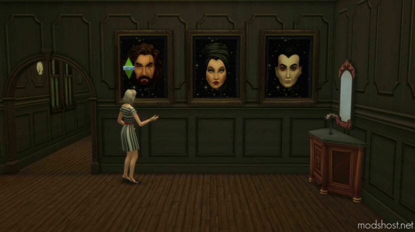 Talking Paintings for Sims 4
