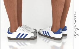 Suede TOE Sneakers (Male) S244 for Sims 4