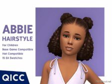Abbie Hair for Sims 4