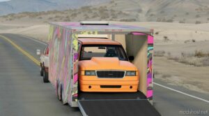 BeamNG Mod: Enclosed Trailer 0.30 (Image #2)