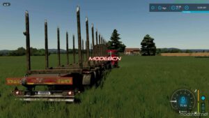 Mega Timberlong With More Colors Added for Farming Simulator 22