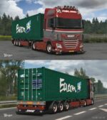 DAF XF Euro 6 Roling Transport Skin Pack By Wexsper for Euro Truck Simulator 2