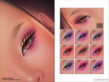Matte Eyeshadow N250 V3 for Sims 4
