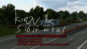 Kirov Map Sibirmap Road Connection for Euro Truck Simulator 2