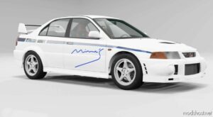 BeamNG Mitsubishi Car Mod: Lancer Evolution 5-6 0.30 (Image #3)