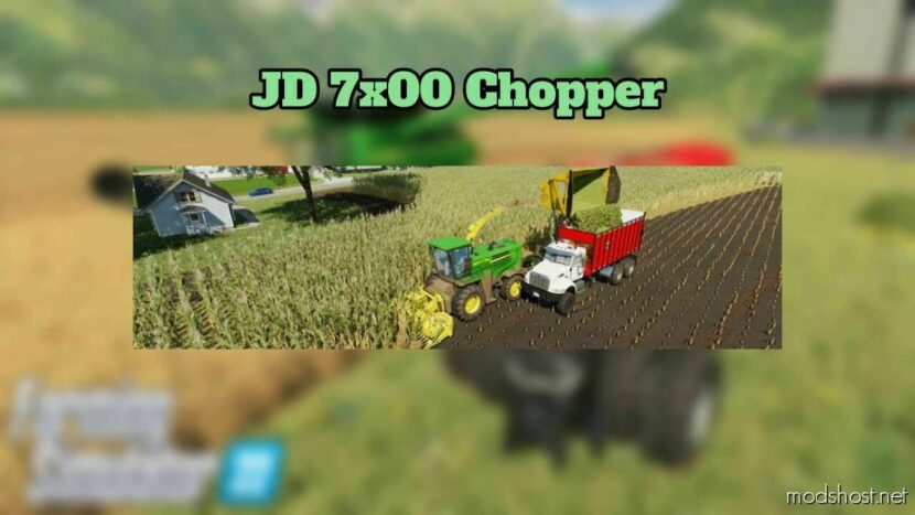JD 7×00 Chopper for Farming Simulator 22