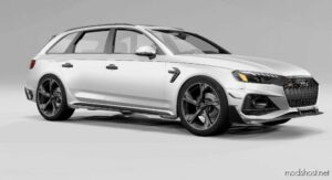 BeamNG Audi Car Mod: 2022 Audi A4/S4/Rs4 Avant 0.30 (Image #2)