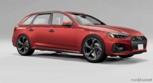 BeamNG Audi Car Mod: 2022 Audi A4/S4/Rs4 Avant 0.30 (Image #3)