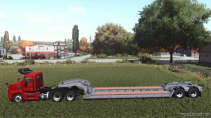 FS22 Trailer Mod: 2-Axle Lowboy (Image #4)