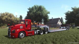 FS22 Trailer Mod: 2-Axle Lowboy (Image #8)