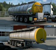 SCS Food Tankers Trailer [1.48] for Euro Truck Simulator 2