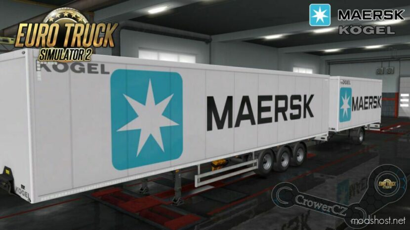 Maersk Trailer [1.48] for Euro Truck Simulator 2