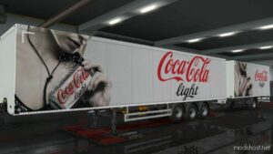 Coca-Cola Light Trailer [1.48] for Euro Truck Simulator 2