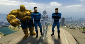 Fantastic Four Deluxe [Addon PED] for Grand Theft Auto V