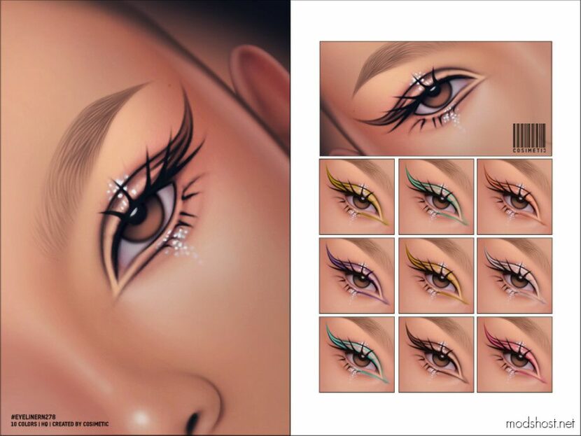 Eyeliner N278 for Sims 4