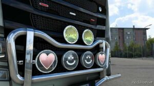 NKD LED & AUX Light V4.1 for Euro Truck Simulator 2