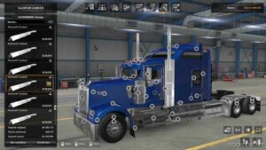 ATS Kenworth Part Mod: W900L Accessories Pack 1.48 (Image #2)