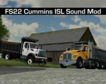 Cummins ISL Sound Mod for Farming Simulator 22