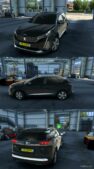 ETS2 Peugeot Car Mod: 3008 2021 With Mirror Anim 1.48 (Image #3)