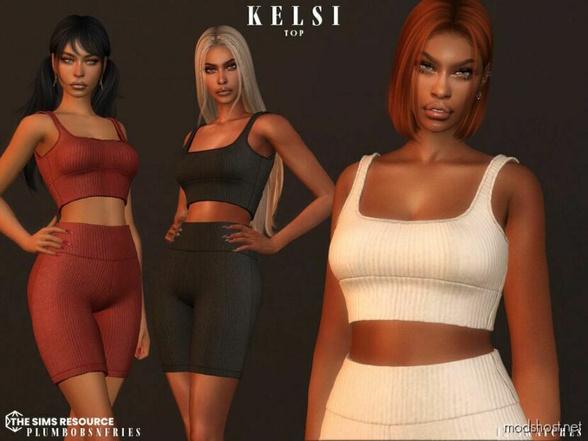 Sims 4 Everyday Clothes Mod: Kelsi SET (Featured)