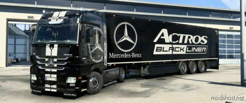 Mercedes Actros MP3 Liner Series for Euro Truck Simulator 2