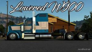 Lowered Chassis For W900 V1.2 [1.48] for American Truck Simulator