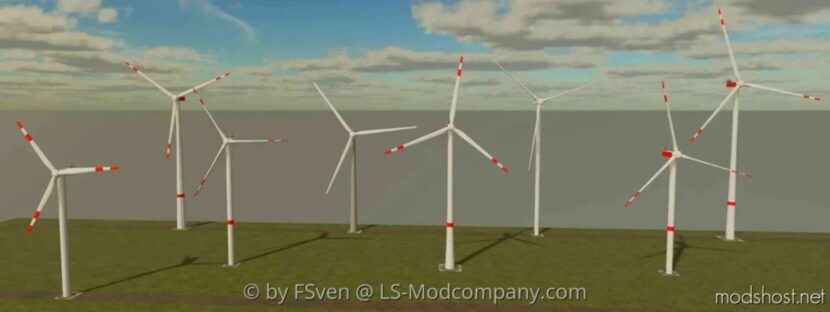 Nordex Delta Windturbines V2.1 for Farming Simulator 22