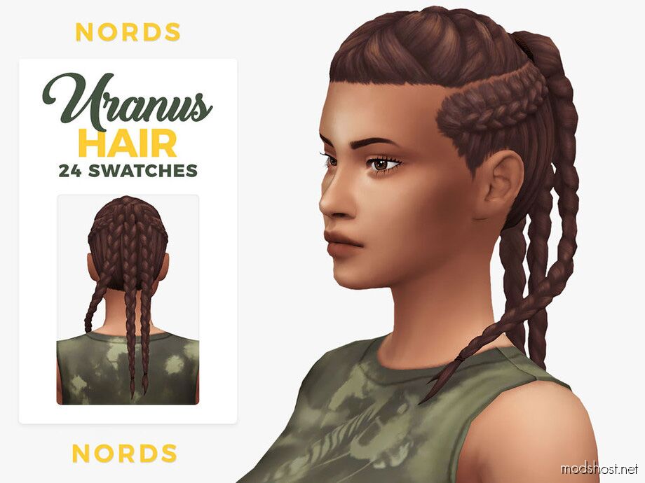 Uranus Hair Sims 4 Mod - ModsHost