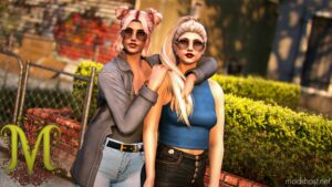 GTA 5 Mod: Besties Pose Pack #1 (Image #3)