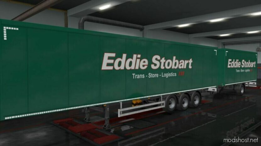 Eddie Stobart Trailer Green [1.48] for Euro Truck Simulator 2
