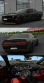 ETS2 Dodge Car Mod: Challenger SRT Hellcat Widebody 2018 V1.4 1.48 (Image #3)