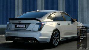 ETS2 Car Mod: 2022 Cadillac CT5-V Blackwing 1.48 (Image #2)