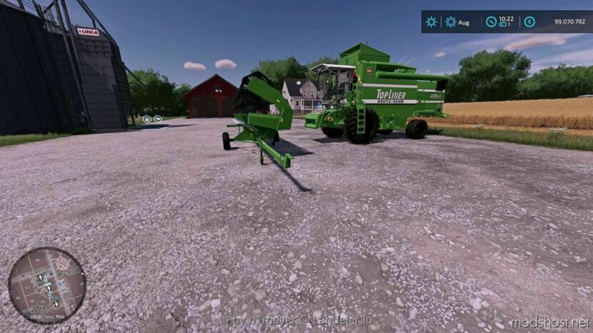 Deutz-Fahr Header for Farming Simulator 22