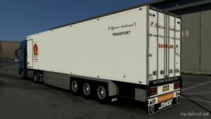 Custom Lamberet P.bjarne Andersen Trailer for Euro Truck Simulator 2