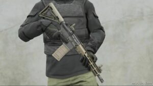 Eft-M4A1 Costum [Animated] for Grand Theft Auto V