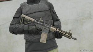 GTA 5 Weapon Mod: Eft-M4A1 Costum Animated (Image #2)