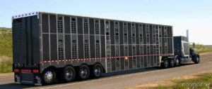 ATS Trailer Mod: Wilson Silverstar 53 Livestock/Cattle V1.1.7 1.48 (Image #2)