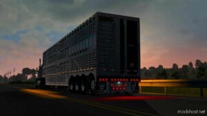 ATS Trailer Mod: Wilson Silverstar 53 Livestock/Cattle V1.1.7 1.48 (Image #3)