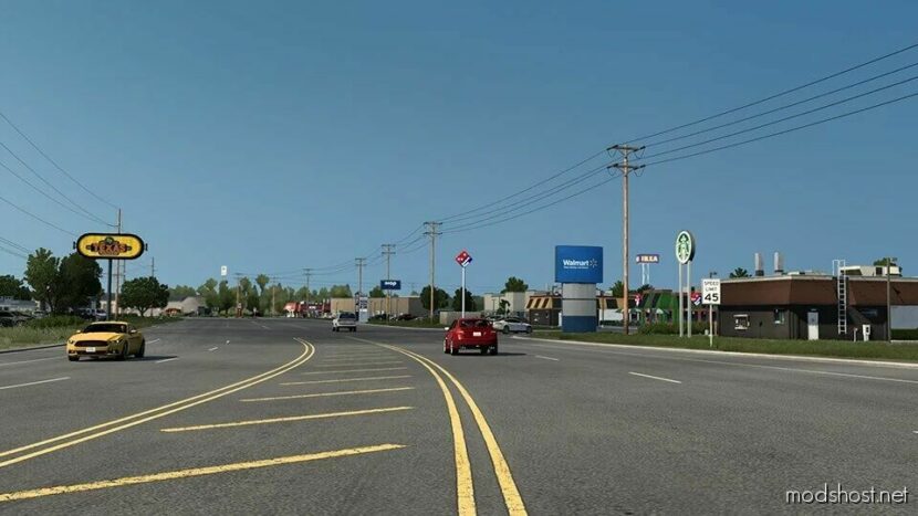 Real Companies, GAS Stations & Billboards Extended V1.01.02 [1.48] for American Truck Simulator