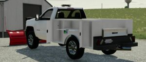 FS22 Chevy Car Mod: 2017 Chevy Silverado 3500HD Single CAB Service (Image #11)