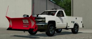 FS22 Chevy Car Mod: 2017 Chevy Silverado 3500HD Single CAB Service (Image #12)