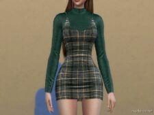 Sims 4 Female Clothes Mod: Angtha Dress (Featured)
