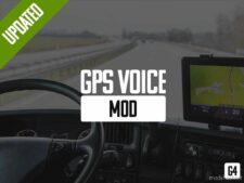 GPS Voice Mod for Euro Truck Simulator 2