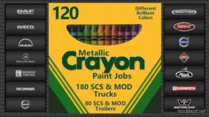 ATS Skin Mod: Metallic Crayon Paint Jobs (Image #5)